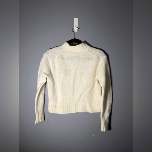 Everlane Alpaca Blend Cropped Crewneck Sweater Size XS - Picture 3 of 6